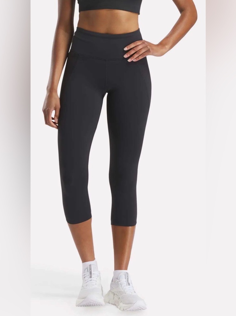 Reebok High-Waist 7/8 Lux Leggings - Picture 3 of 7